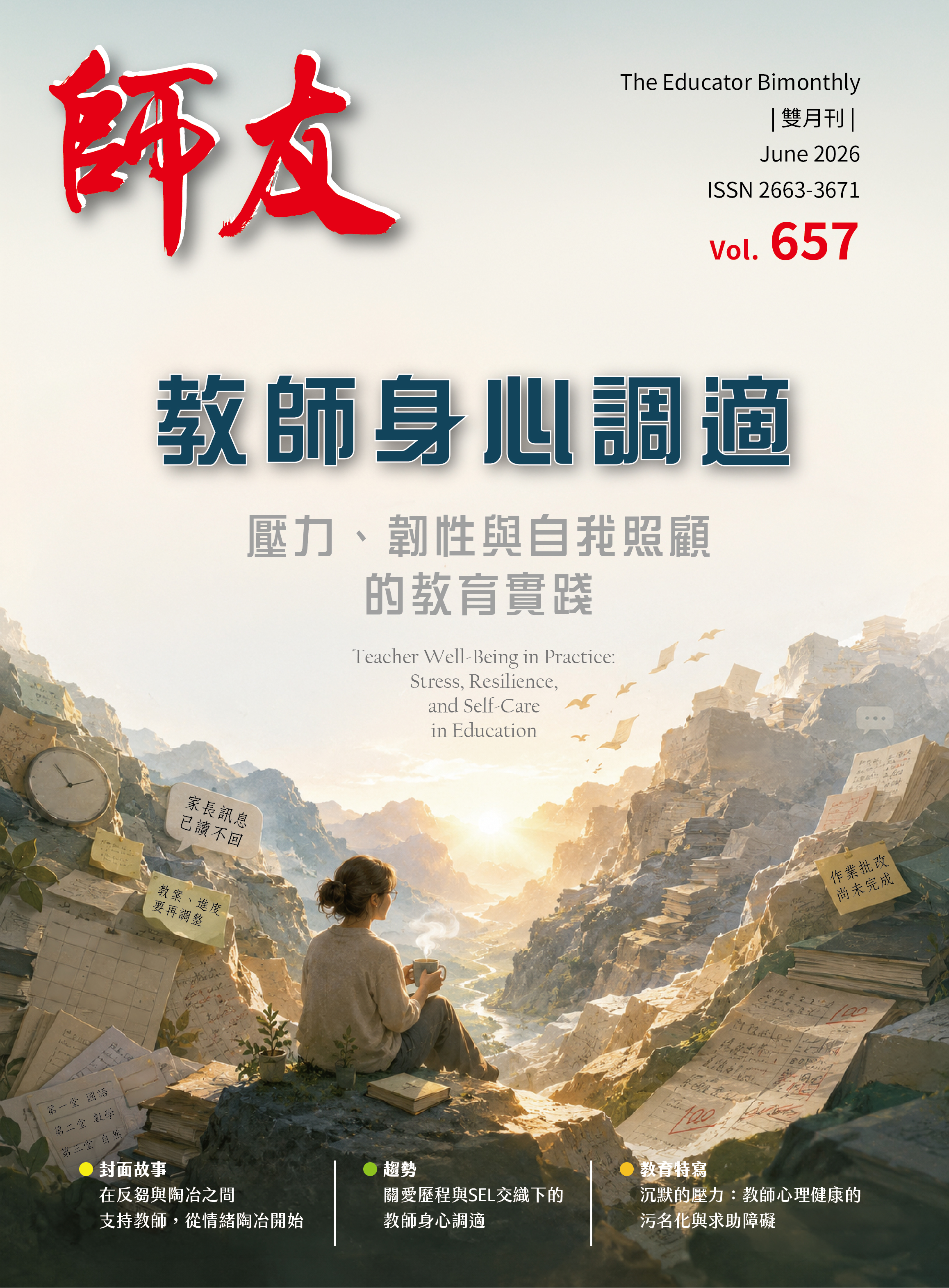 教師身心調適——壓力、韌性與自我照顧的教育實踐